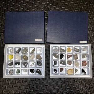 Rock Mineral Specimen Samples Set Geology Collection 40pk Science Price 1 & 2